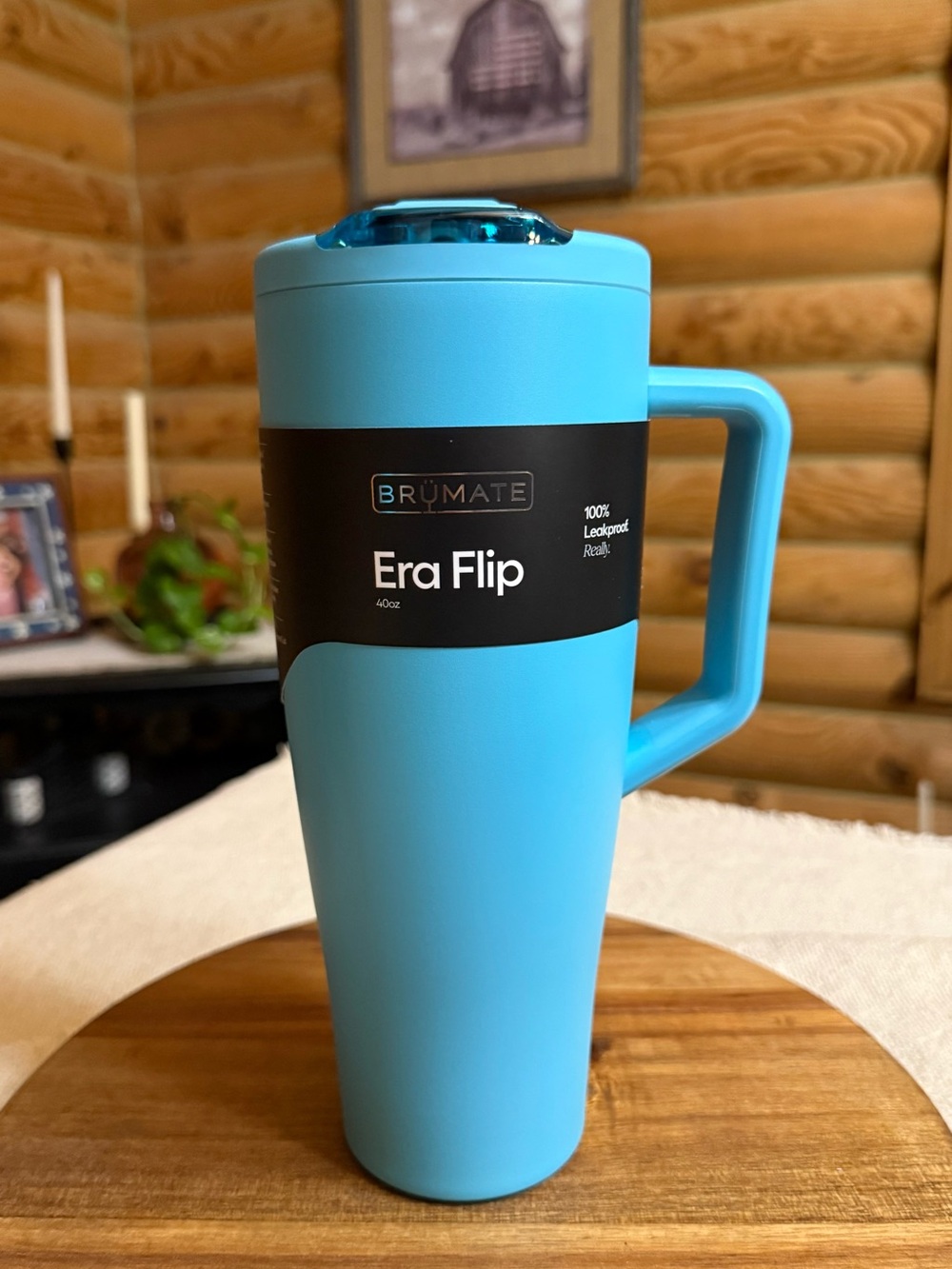 CURAÇAO Brumate 40oz ERA Flip Straw Tumbler • LEAKPROOF